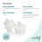 Motif Medical Replacement Breast Pump Valve for Motif Luna Breast Pump - Easy-to-Attach Breast Pump Duckbill Valves - Portable Motif Luna Pump Parts (2 Valves Included)