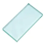 Pro Nail Art Painting Color Toning Glass Board Makeup Palette Eyelash Extension Adhesive Glue Pallet Glass Palette Stand2 x 4 Inch 