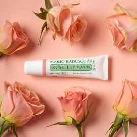 Mario Badescu Moisturizing Rose Lip Balm for Dry Cracked Lips, Infused with Coconut Oil and Shea Butter, Ultra-Nourishing Lip Care Moisturizer for Soft, Smooth and Supple Lips, 0.35 Oz Mario Badescu Moisturizing Rose Lip Balm for Dry Cracked Lips, Infused with Coconut Oil and Shea Butter, Ultra-Nourishing Lip Care Moisturizer for Soft, Smooth and Supple Lips, 0.35 Oz