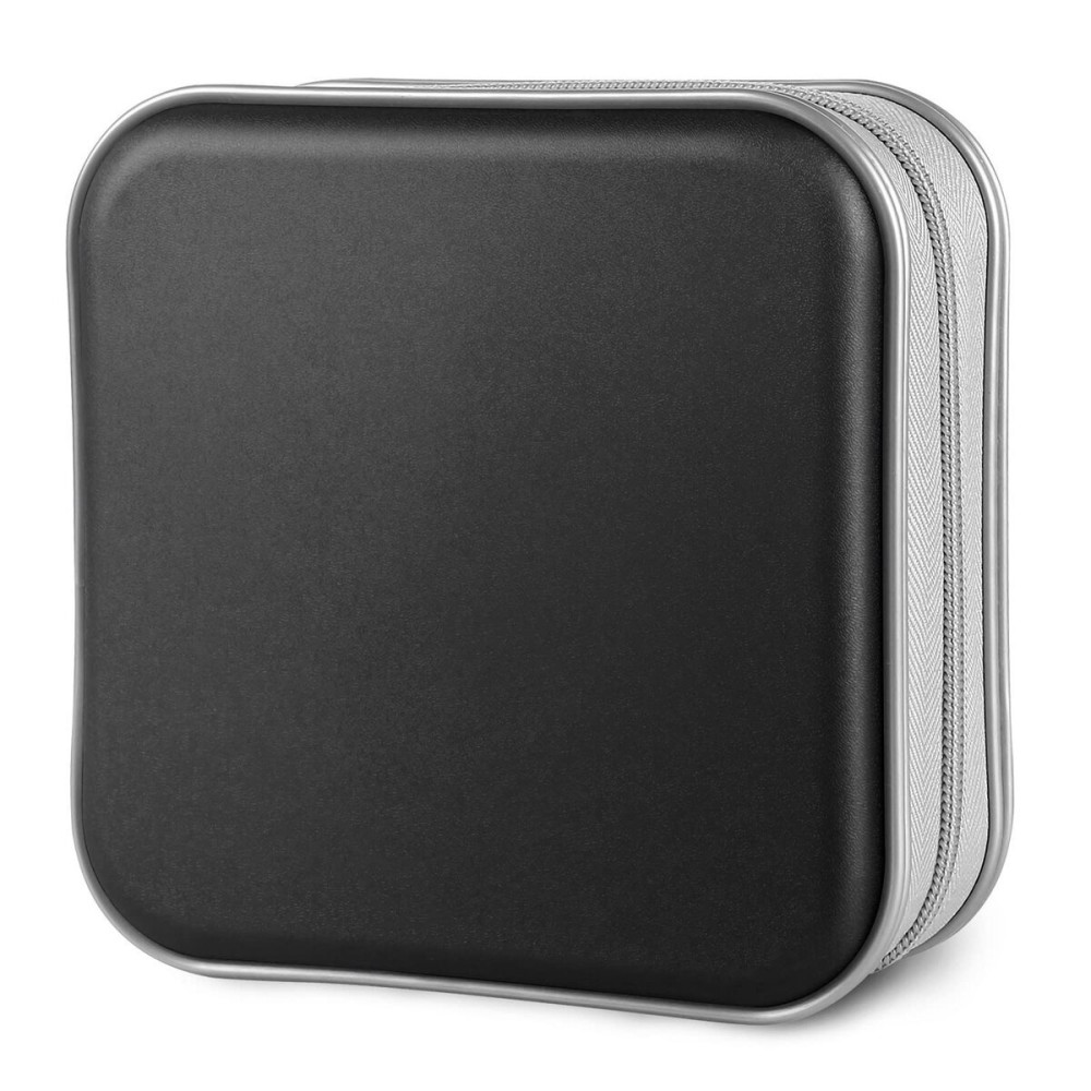 Siveit CD Case, 40 Capacity CD/DVD Case Holders Wallet Hard Plastic DVD Disc Cases Storage Binder for Car Home Office Travel (Black) Siveit CD Case, 40 Capacity CD/DVD Case Holders Wallet Hard Plastic DVD Disc Cases Storage Binder for Car Home Office Travel (Black)
