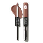 Revlon Liquid Lipstick with Clear Lip Gloss, ColorStay Overtime Lipcolor, Dual Ended with Vitamin E, 560 Taupe Time, 0.07 Fl Oz