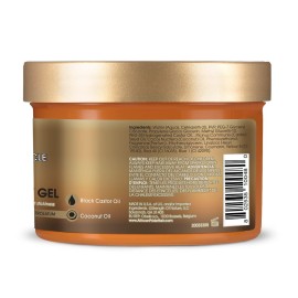 African Pride Black Castor Miracle Extra Hold Braid, Loc, Twist Gel - Tames Frizz & Edges, No Parabens, No Sulfates, No Mineral Oil, No Petrolatum, Contains Black Castor & Coconut Oil, 8 oz (3 Pack) African Pride Black Castor Miracle Extra Hold Braid, Loc, Twist Gel - Tames Frizz & Edges, No Parabens, No Sulfates, No Mineral Oil, No Petrolatum, Contains Black Castor & Coconut Oil, 8 oz (3 Pack)