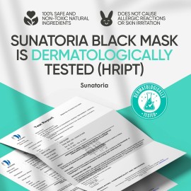 SUNATORIA Blackhead Remover Mask - for Women and Men - Activated Charcoal Peel Off Face Mask - Deep Pore Cleaner Nose Blackhead Remover Pore Release - Black Head Remover for Face
