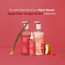 Renpure Apple Cider Vinegar Scalp Serum, Plant-Based - Detoxifies, Balances & Hydrates Scalp for Softer, Shinier Hair - For Itchy Scalp - Apple Cider Vinegar, Ginger Root, Peppermint Leaf - 4 Fl Oz