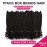 7 Packs 18 Inch Bohemian Goddess Box Braids Crochet Hair for Black Women (18 Inch, 1B)