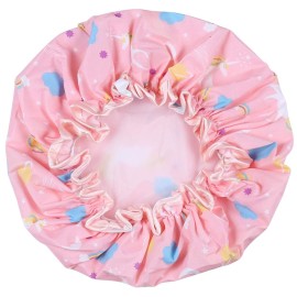 Unicorn Shower Caps, Double Layers Bath Hat for Women Girls to Cover Long and Thick Hair, Reusable Waterproof Bonnet 4 Pack Unicorn Shower Caps, Double Layers Bath Hat for Women Girls to Cover Long and Thick Hair, Reusable Waterproof Bonnet 4 Pack