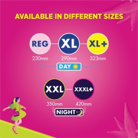 Sofy 99.9% Sanitary Pads - 44 Pads (Super XL Plus) - 323mm Sofy 99.9% Sanitary Pads - 44 Pads (Super XL Plus) - 323mm