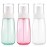 Cosywell Fine Mist Spray Bottle TSA Approved 3.4oz/ 100ml Empty Cosmetic Refillable Travel Containers Plastic Hair Spray Bottle Sprayer for Perfume Skincare Makeup Lotion (3color)