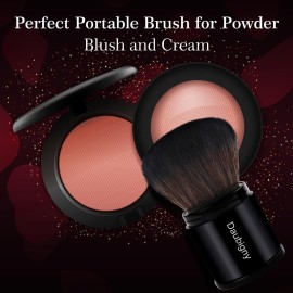 Retractable Kabuki Makeup Brush,Daubigny Powder Brushes Foundation Travel Foundation Brush for Blush Bronzer & Powder Retractable Kabuki Makeup Brush,Daubigny Powder Brushes Foundation Travel Foundation Brush for Blush Bronzer & Powder