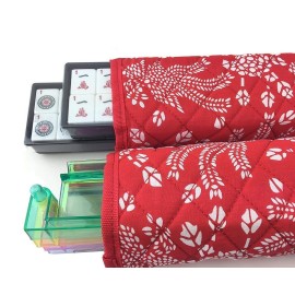 166 Tiles American Mahjong Set Red Phoenix Soft Bag 4 Color Pushers/Racks Easy Carry Western Mahjongg 166 Tiles American Mahjong Set Red Phoenix Soft Bag 4 Color Pushers/Racks Easy Carry Western Mahjongg
