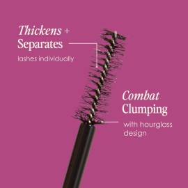 Grande Cosmetics GrandeDRAMA Intense Thickening Mascara with Castor Oil, Volumizing, Conditioning, Buildable Formula Grande Cosmetics GrandeDRAMA Intense Thickening Mascara with Castor Oil, Volumizing, Conditioning, Buildable Formula