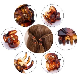 Mini Hair Claw Clips for Girls and Women, Funtopia 72 Pcs Small Hair Clips Pins Clamps Non Slip Tiny Plastic Jaw Clips (Assorted Colors) Mini Hair Claw Clips for Girls and Women, Funtopia 72 Pcs Small Hair Clips Pins Clamps Non Slip Tiny Plastic Jaw Clips (Assorted Colors)