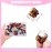 Mini Hair Claw Clips for Girls and Women, Funtopia 72 Pcs Small Hair Clips Pins Clamps Non Slip Tiny Plastic Jaw Clips (Assorted Colors)
