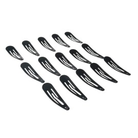 40 Pack Black 2 Inch Barrettes Women Metal Snap Hair Clips Accessories 40 Pack Black 2 Inch Barrettes Women Metal Snap Hair Clips Accessories