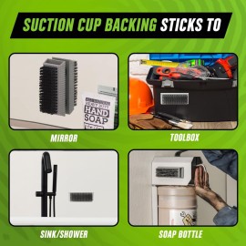 Grip Clean - Heavy Duty Nail Brush for Cleaning Nails - Nail Cleaning Brush for Men and Women - Mechanical Brush. Nail Brush Cleaner for Hands and Under Nails.