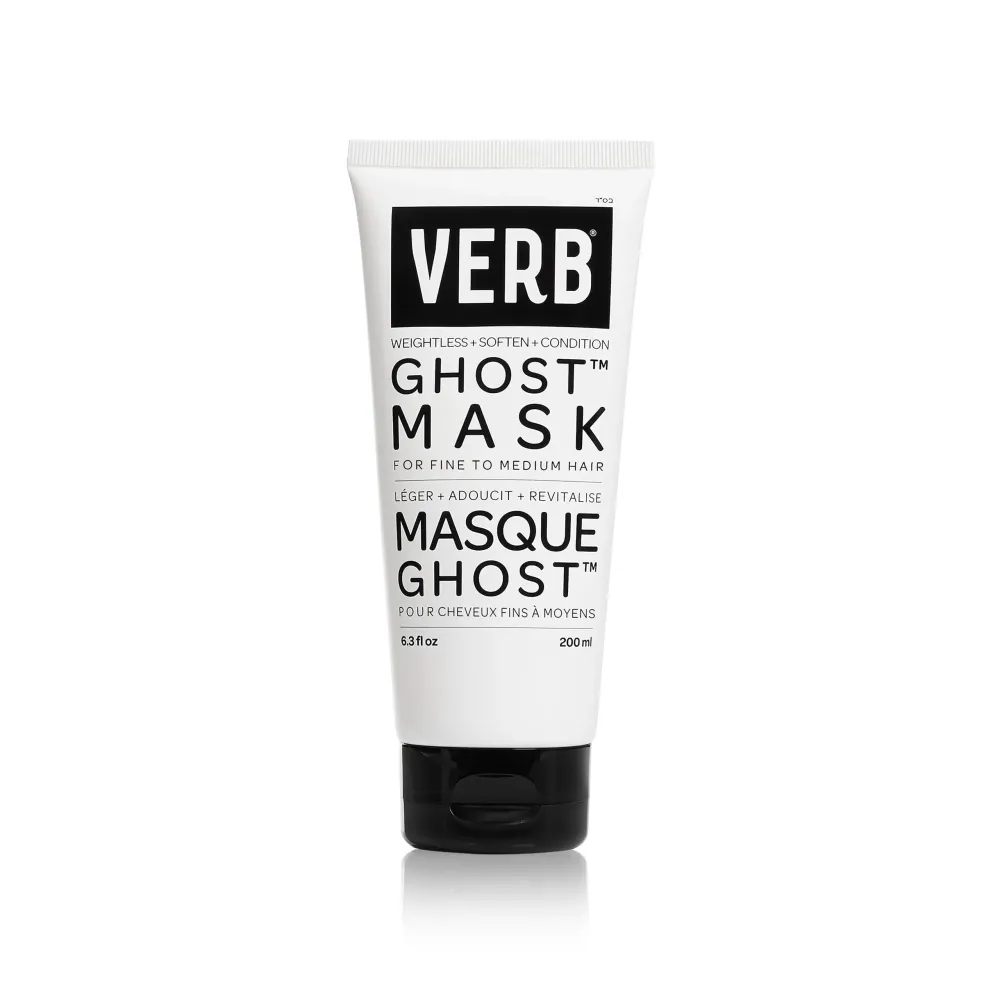 VERB Ghost Hair Mask - Vegan Deep Conditioning Hair Treatment - Repair Hair Mask for Damaged Hair - Intense Hydration Mask with Moringa Oil Defrizzes and Promotes Shine, 6.3 fl oz