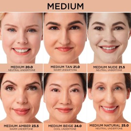 IT Cosmetics Bye Bye Under Eye Full Coverage Concealer - for Dark Circles, Fine Lines, Redness & Discoloration - Waterproof - Natural Finish - 20.0 Medium (N), 0.11 fl oz IT Cosmetics Bye Bye Under Eye Full Coverage Concealer - for Dark Circles, Fine Lines, Redness & Discoloration - Waterproof - Natural Finish - 20.0 Medium (N), 0.11 fl oz