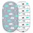 Stretch Fitted Bassinet Sheet Set BROLEX 2 Pack Cradle Sheets for Bassinet Pad/Mattress,Unisex Boys Girls,Ultra Soft,Elephant Whale