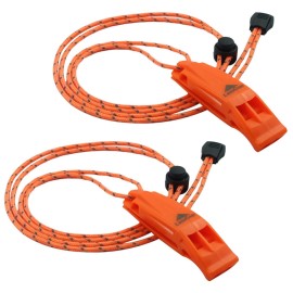 LuxoGear Emergency Whistles with Lanyard Safety Whistle Survival Shrill Loud Blast for Kayak Life Vest Jacket Boating Fishing Boat Camping Hiking Hunting Rescue Signaling Kids Lifeguard Plastic 2 Pack LuxoGear Emergency Whistles with Lanyard Safety Whistle Survival Shrill Loud Blast for Kayak Life Vest Jacket Boating Fishing Boat Camping Hiking Hunting Rescue Signaling Kids Lifeguard Plastic 2 Pack