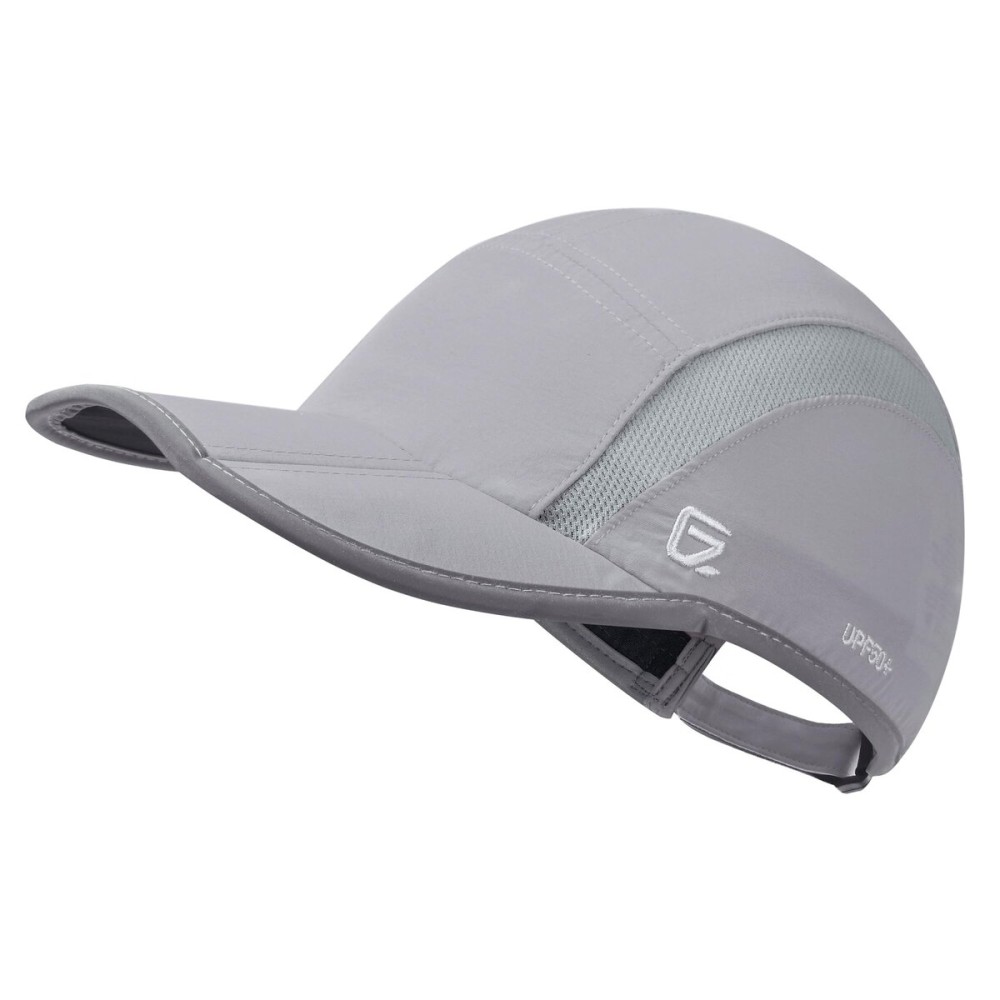 GADIEMKENSD Baseball Cap Nylon Running Cap Outdoor Sports Hat for Men Woman Adjustable Quick Drying Reflective Foldable 50+ UPF Inhibit UV Mesh Race Performance Lightweight Water Repellency Light Grey GADIEMKENSD Baseball Cap Nylon Running Cap Outdoor Sports Hat for Men Woman Adjustable Quick Drying Reflective Foldable 50+ UPF Inhibit UV Mesh Race Performance Lightweight Water Repellency Light Grey