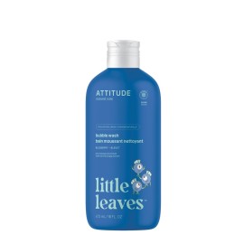 ATTITUDE Bubble Wash for Kids, Hair Shampoo and Body Soap, EWG Verified, Plant- and Mineral-Based, Vegan, Blueberry, 16 Fl Oz ATTITUDE Bubble Wash for Kids, Hair Shampoo and Body Soap, EWG Verified, Plant- and Mineral-Based, Vegan, Blueberry, 16 Fl Oz