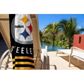 Northwest NFL Pittsburgh Steelers Unisex-Adult Beach Towel, 30 x 60, Stripes Northwest NFL Pittsburgh Steelers Unisex-Adult Beach Towel, 30 x 60, Stripes
