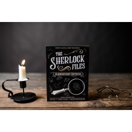 Indie Boards & Cards Sherlock Files: Elementary Entries - Cooperative Modern Detective Game - for 1 to 8 Players, Ages 14+ Indie Boards & Cards Sherlock Files: Elementary Entries - Cooperative Modern Detective Game - for 1 to 8 Players, Ages 14+