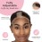 MILANO COLLECTION Wigrip, Premium Lace Wig Band for Women, Fully Adjustable & Reinforced Lace Wig Grip Band by Hairline, Comfortable and Secure Glueless Velvet Headband, Chocolate Brown