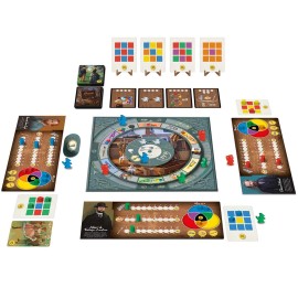 Super Meeple Colors of Paris Board Game | Creative Art Themed Strategy Game for Adults and Kids Ages 10+ | 2-4 Players | Average Playtime 40-60 Minutes | Made Super Meeple Colors of Paris Board Game | Creative Art Themed Strategy Game for Adults and Kids Ages 10+ | 2-4 Players | Average Playtime 40-60 Minutes | Made