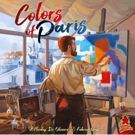 Super Meeple Colors of Paris Board Game | Creative Art Themed Strategy Game for Adults and Kids Ages 10+ | 2-4 Players | Average Playtime 40-60 Minutes | Made Super Meeple Colors of Paris Board Game | Creative Art Themed Strategy Game for Adults and Kids Ages 10+ | 2-4 Players | Average Playtime 40-60 Minutes | Made