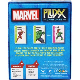 Marvel Fluxx Card Game with Collector\'s Coin Marvel Fluxx Card Game with Collector\'s Coin