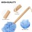 RASDDER Loofah with Handle, Loofah on a Stick, Shower Sponge with Handle, Bath Brush, Shower Brush for Body, Back Scrubber for Shower, PE Soft Mesh Luffa for Men and Women