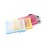 patu Mini Zipper Mesh Bags, 4 x 5, Size S / A7, 5 Pieces, Beauty Makeup Lipstick Cosmetic Accessories Organizer, Small Travel Kit Storage Pouch, Assorted Colors