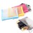 patu Mini Zipper Mesh Bags, 4 x 5, Size S / A7, 5 Pieces, Beauty Makeup Lipstick Cosmetic Accessories Organizer, Small Travel Kit Storage Pouch, Assorted Colors