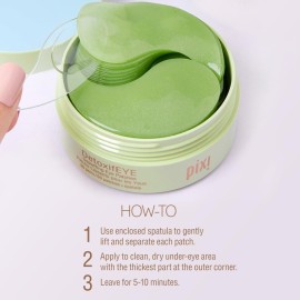 Pixi DetoxifEYE Depuffing Hydrogel Under-Eye Patches, Cucumber, Gold & Caffeine For Under Eyes, Hydrate Eye Area, 30 pairs, 60 Patches Pixi DetoxifEYE Depuffing Hydrogel Under-Eye Patches, Cucumber, Gold & Caffeine For Under Eyes, Hydrate Eye Area, 30 pairs, 60 Patches