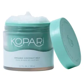 Kopari Organic Coconut Melt | Multi Purpose Skin Moisturizer, 100% Unrefined Coconut Oil Skin Care For Body, Hair, Face | Vegan, Cruelty Free, Paraben & Sulfate Free | 5.1 Oz