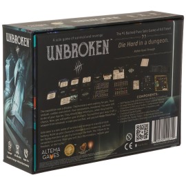 Golden Bell Studios Unbroken: a Solo Game of Survival and Revenge , Black Golden Bell Studios Unbroken: a Solo Game of Survival and Revenge , Black