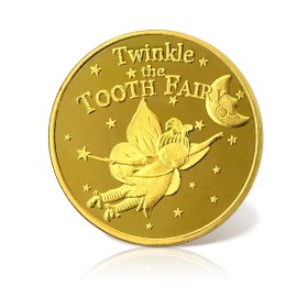 NLR FUN Tooth Fairy Coins Classic Tooth Fairy Golden Coins, Keepsake for Lost Tooth Kids (4 PCS) NLR FUN Tooth Fairy Coins Classic Tooth Fairy Golden Coins, Keepsake for Lost Tooth Kids (4 PCS)