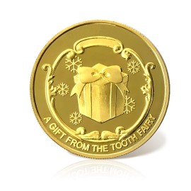 NLR FUN Tooth Fairy Coins Classic Tooth Fairy Golden Coins, Keepsake for Lost Tooth Kids (4 PCS) NLR FUN Tooth Fairy Coins Classic Tooth Fairy Golden Coins, Keepsake for Lost Tooth Kids (4 PCS)
