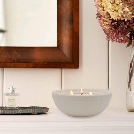 Citronella Candles in Coarse Pottery Container, Natural Soy Wax Candle Outdoor and Indoor Citronella Candles in Coarse Pottery Container, Natural Soy Wax Candle Outdoor and Indoor