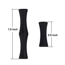 EOUS Bow String Finger Savers Archery Recurve Bow Finger Guards String Fingers Roller Rubber,Black EOUS Bow String Finger Savers Archery Recurve Bow Finger Guards String Fingers Roller Rubber,Black