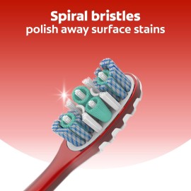 Colgate 360 Optic White Advanced Whitening Toothbrush, Adult Medium Toothbrush with Whitening Cups, Helps Whiten Teeth and Removes Odor Causing Bacteria, 2 Pack Colgate 360 Optic White Advanced Whitening Toothbrush, Adult Medium Toothbrush with Whitening Cups, Helps Whiten Teeth and Removes Odor Causing Bacteria, 2 Pack