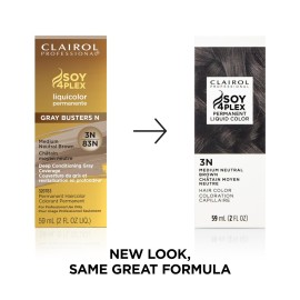 Clairol Professional Permanent Liquicolor, 3n Med Neutral Brown, 2 oz. - Packaging May Vary Clairol Professional Permanent Liquicolor, 3n Med Neutral Brown, 2 oz. - Packaging May Vary
