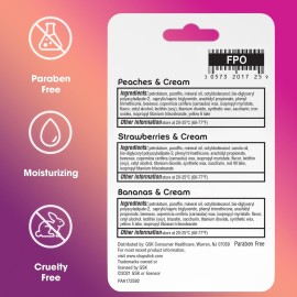 ChapStick Lip Balm Fruit & Cream 3-Pack Collection - Peach, Strawberry & Banana Flavors, 0.15 Oz Ea ChapStick Lip Balm Fruit & Cream 3-Pack Collection - Peach, Strawberry & Banana Flavors, 0.15 Oz Ea