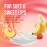 ChapStick Lip Balm Fruit & Cream 3-Pack Collection - Peach, Strawberry & Banana Flavors, 0.15 Oz Ea
