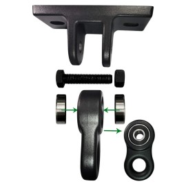 ABUSA Heavy Duty Black Swing Hangers Screws Bolts Included Over 5000 lb Capacity Playground Porch Yoga Seat Trapeze Wooden Sets Indoor Outdoor 2 Pack ABUSA Heavy Duty Black Swing Hangers Screws Bolts Included Over 5000 lb Capacity Playground Porch Yoga Seat Trapeze Wooden Sets Indoor Outdoor 2 Pack