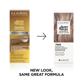 Clairol Professional Permanent Liquicolor, 7nn Med Neutral Blonde, 2 oz. - Packaging May Vary Clairol Professional Permanent Liquicolor, 7nn Med Neutral Blonde, 2 oz. - Packaging May Vary