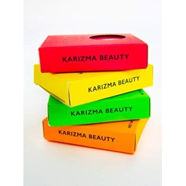 KARIZMA Neon Nights! 4x 10g Chunky Face, Hair, Eye & Body Glitter Set - Neon Yellow, Pink, Orange, Green - Festival, Rave & Event Glitter KARIZMA Neon Nights! 4x 10g Chunky Face, Hair, Eye & Body Glitter Set - Neon Yellow, Pink, Orange, Green - Festival, Rave & Event Glitter