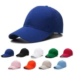 Edoneery Baseball Cap for Kids-Adjustable Washed Cotton Golf Toddler Hat for Boys & Girls Dark Blue