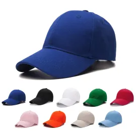 Edoneery Baseball Cap for Kids-Adjustable Washed Cotton Golf Toddler Hat for Boys & Girls Dark Blue